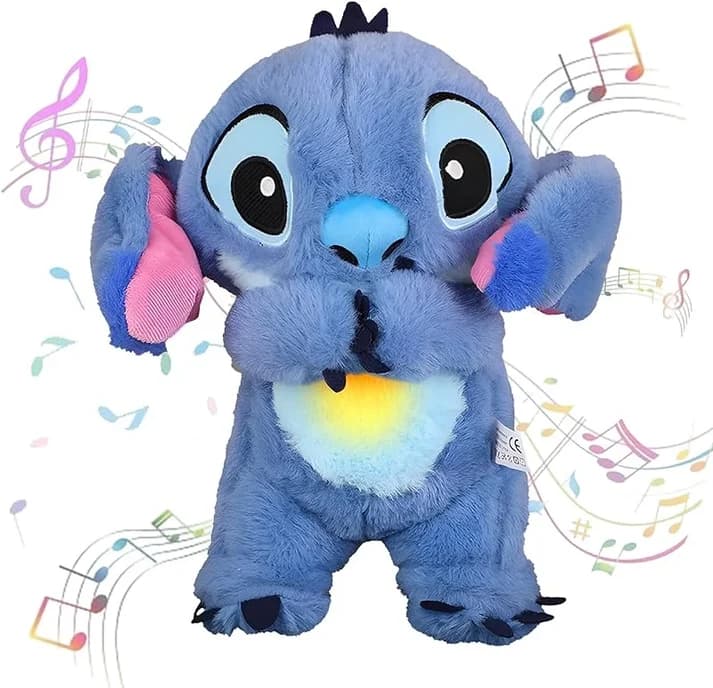 Lumi ademende knuffel — Blauw